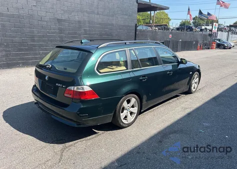 2006 BMW 530Xit z USA, uszkodzony, nr VIN WBANN73506CN01952